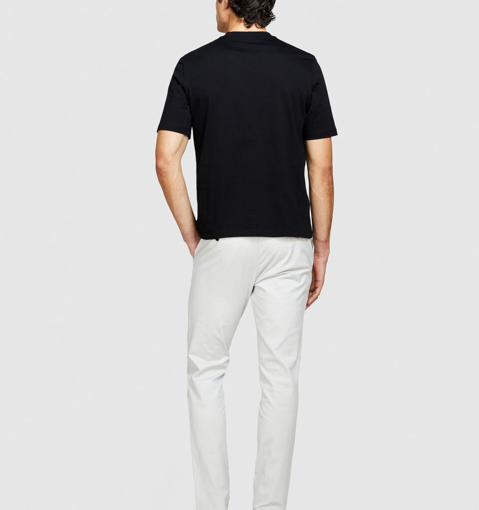 Slim fit chinos - men's chino trousers - Dove Gray | Sisley image number 3